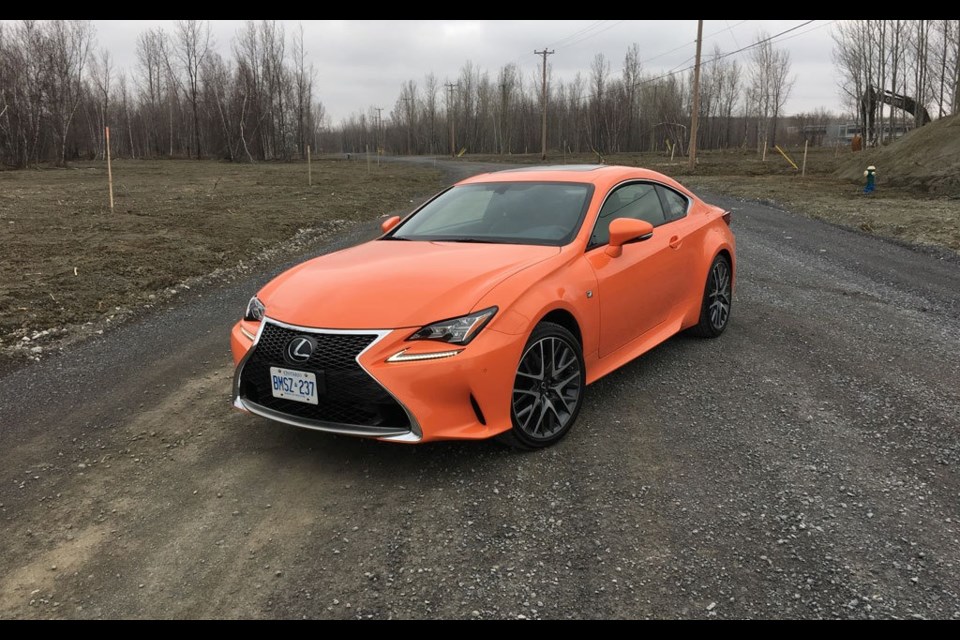 2016 Lexus RC 350 F SPORT Credit Danny Geraghty