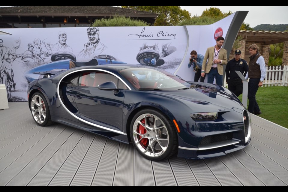 The Quail 2016 - Bugatti Chiron  Credit Gabriel Gélinas
