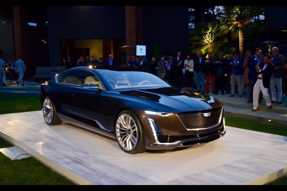 Cadillac Escala - The brand's new design language Credit Gabriel Gélinas