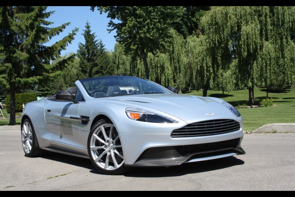 2016 Aston Martin Vanquish Volante Credit Michel Deslauriers