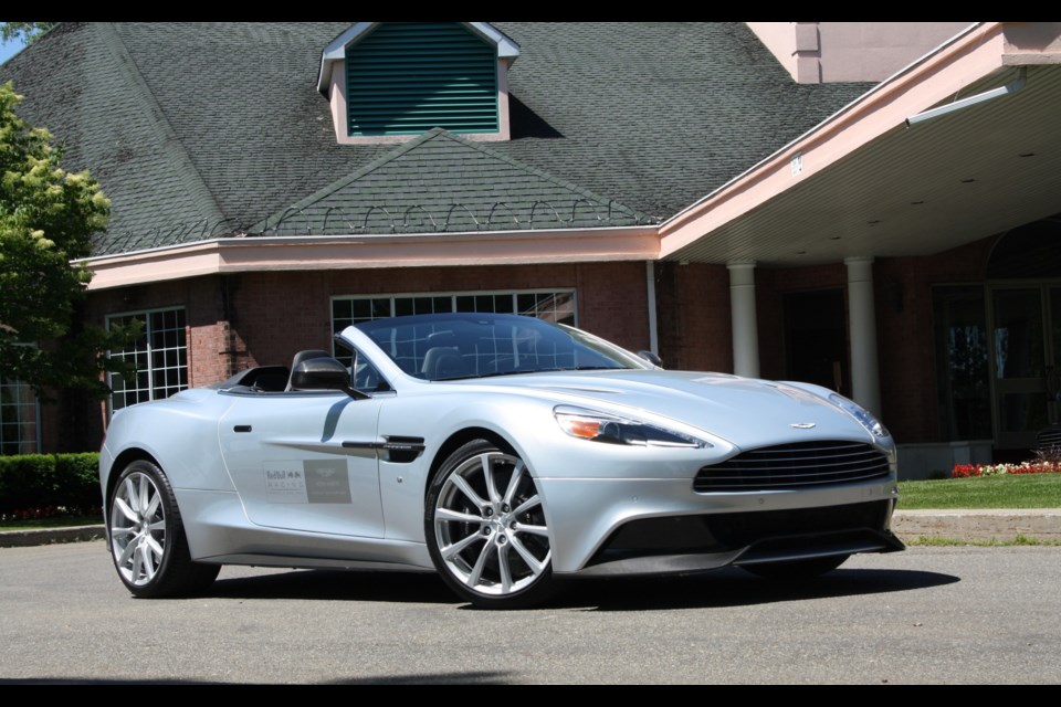 2016 Aston Martin Vanquish Volante Credit Michel Deslauriers