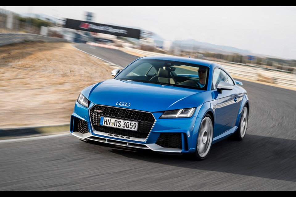 2018 Audi TT RS Credit Audi AG