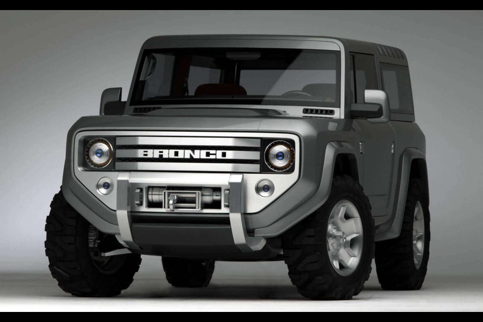 Ford Bronco Concept Credit Ford