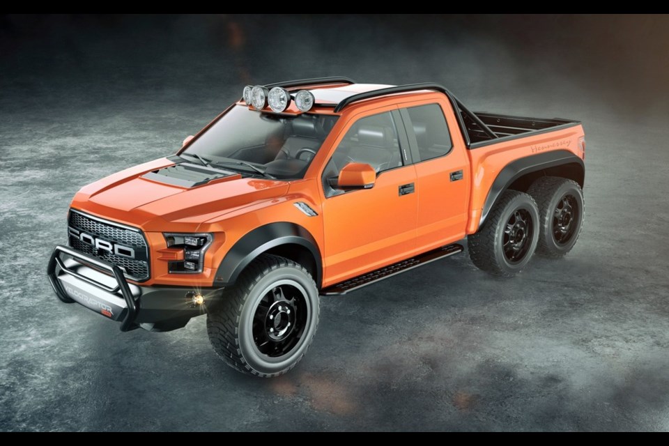 Hennessey VelociRaptor 6x6 Credit Hennessey