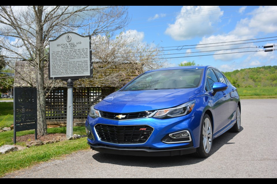 2016 Chevrolet Cruze Credit David Miller