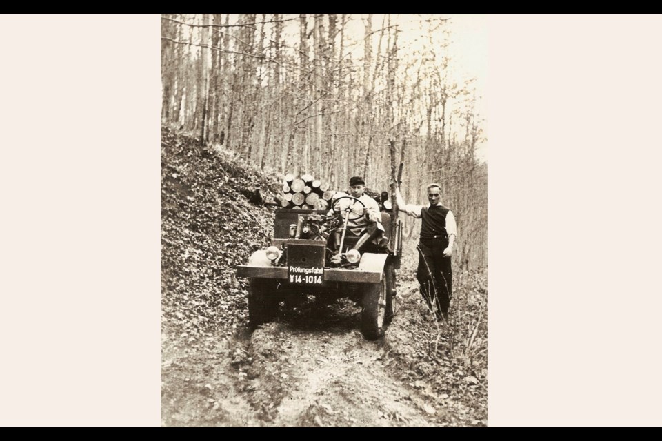 Le premier concept de l'Unimog, en 1946 Credit Daimler-Benz
