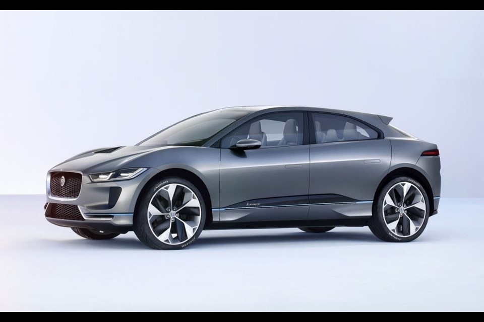 The new Jaguar I-Pace Concept 2018 Credit