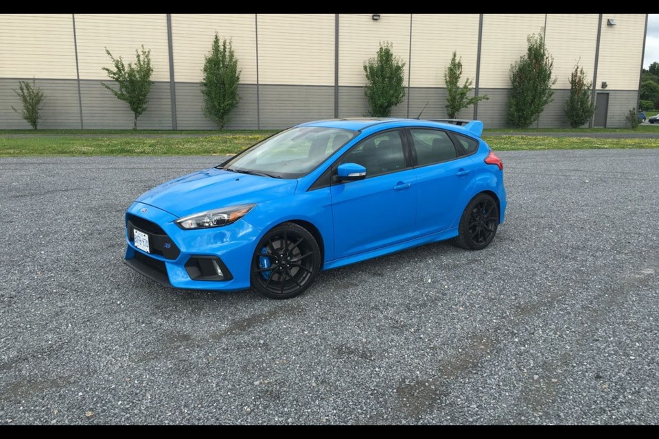 2016 Ford Focus RS Credit Danny Geraghty