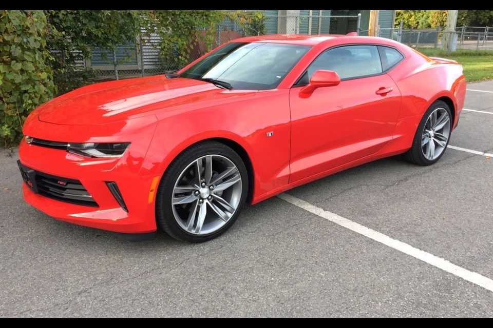 2016 Chevrolet Camaro V6 Credit Danny Geraghty