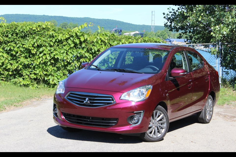 2017 Mitsubishi Mirage G4 SEL Credit Michel Deslauriers