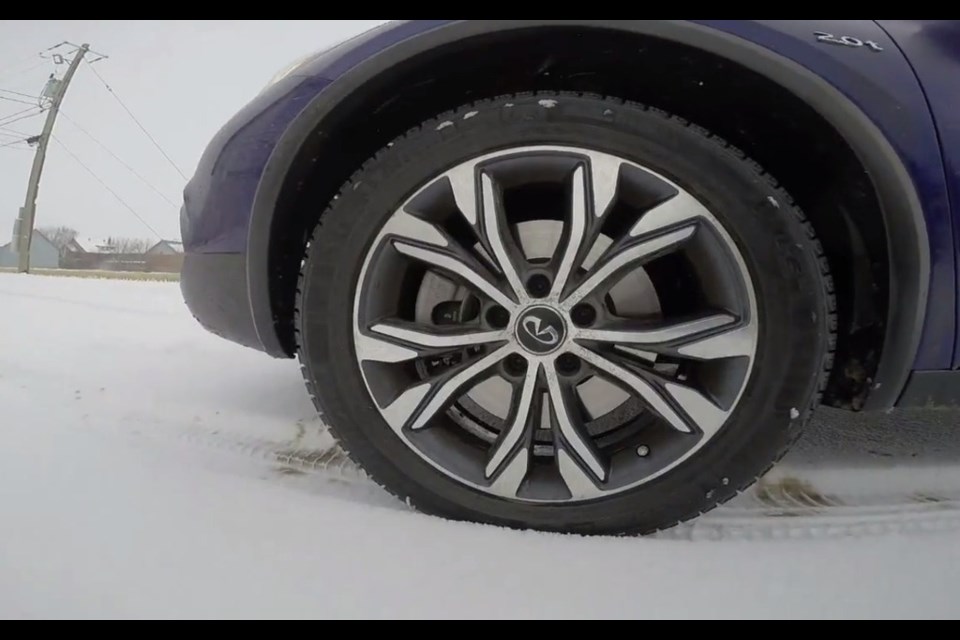 Michelin X-ICE iX3 tires put to the test Credit Sylvain Raymond
