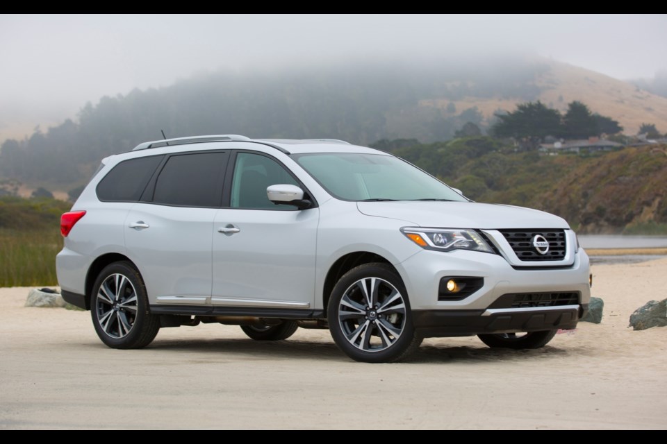 2017 Nissan Pathfinder Credit Nissan Canada Inc.