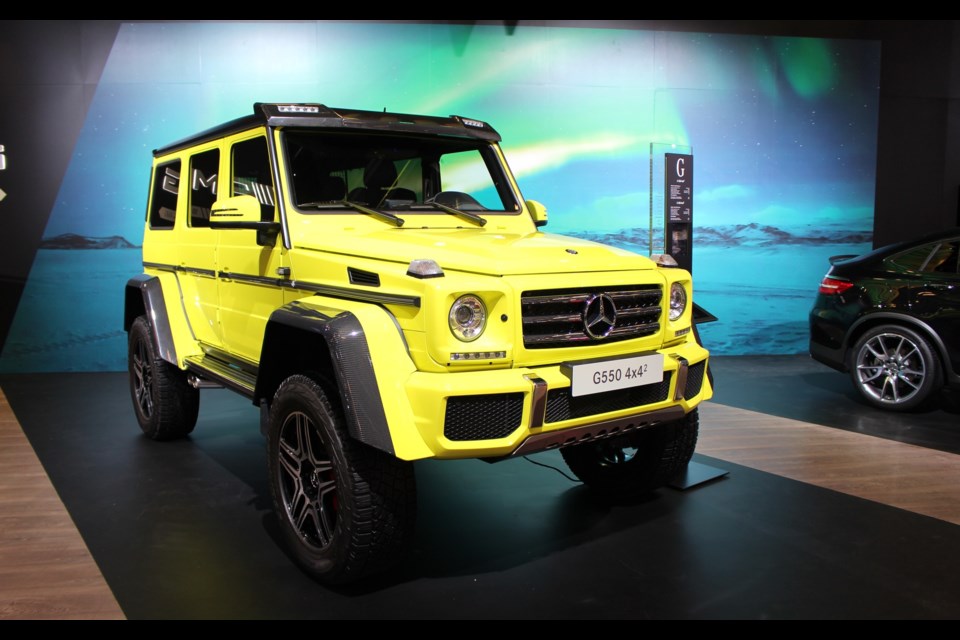 2017 Mercedes-Benz G 550 4x4 Squared Credit Michel Deslauriers