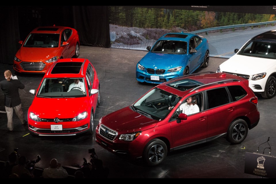 The Volkswagen Golf Alltrack is the 2017 Canadian Car of the Year, while the Subaru Forester is the 2017 Canadian Utility Vehicle of the Year. Credit