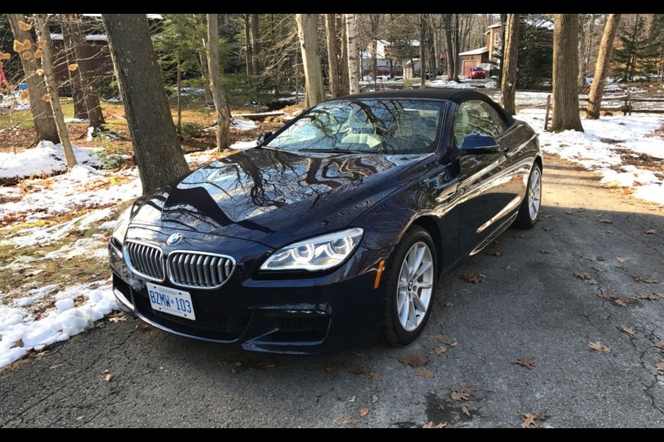 2017 BMW 650i xDrive Cabriolet Credit Danny Geraghty