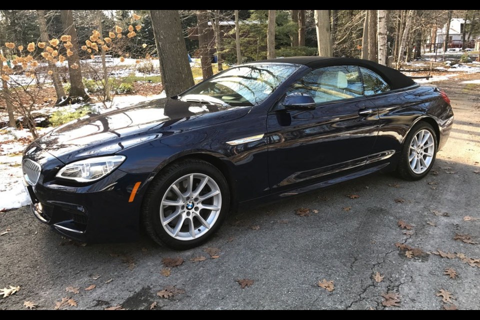 2017 BMW 650i xDrive Cabriolet Credit Danny Geraghty