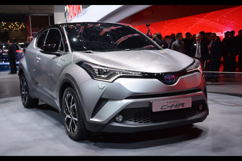 2018 Toyota C-HR - Built on the TNGA (Toyota New Global Architecture) that also underpins the Toyota Prius. Credit David Miller