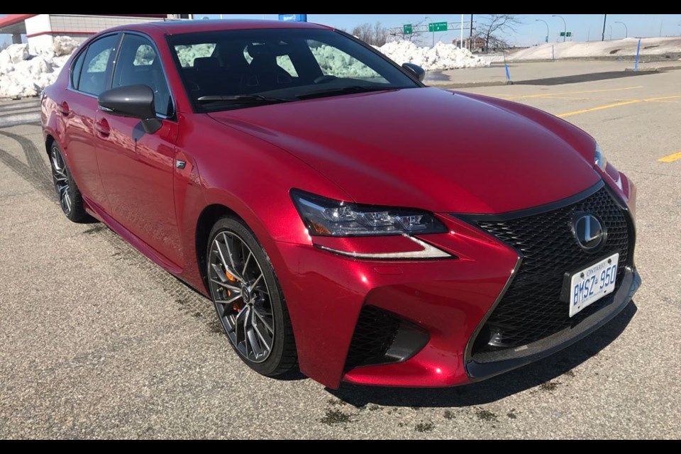 2017 Lexus GS F Credit Danny Geraghty