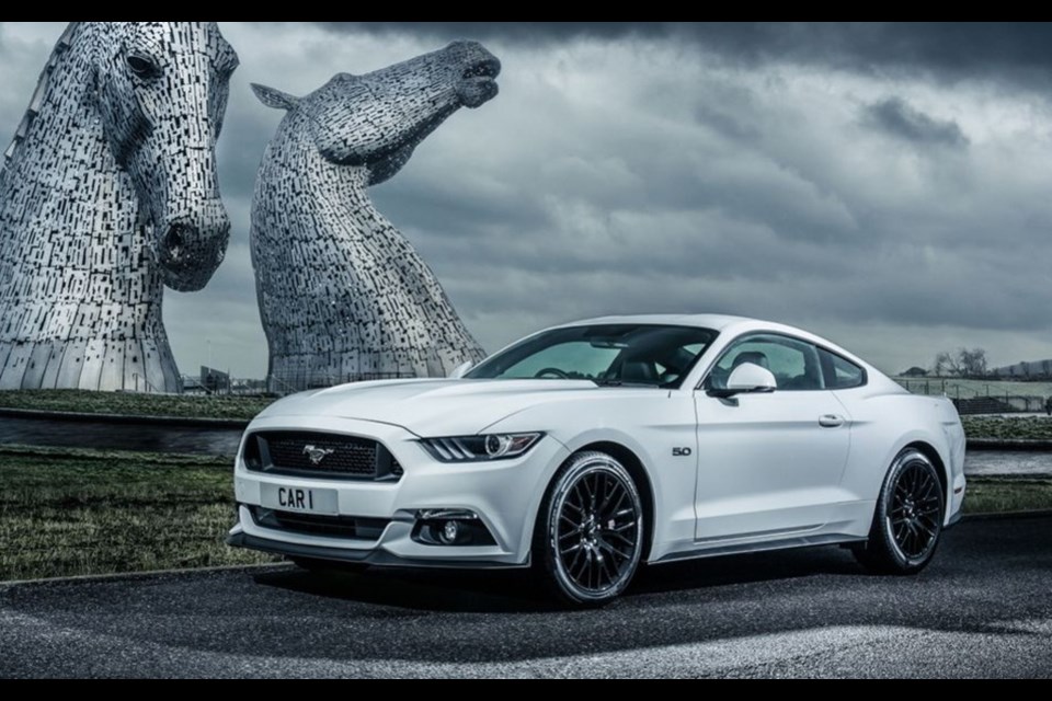 2017 Ford Mustang in Scotland Credit Ford Motor Company