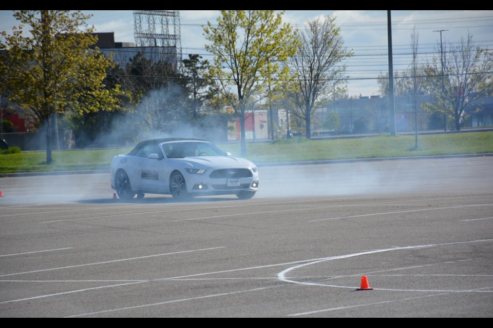 Ford teaches students Driving Skills for Life. Credit David Miller