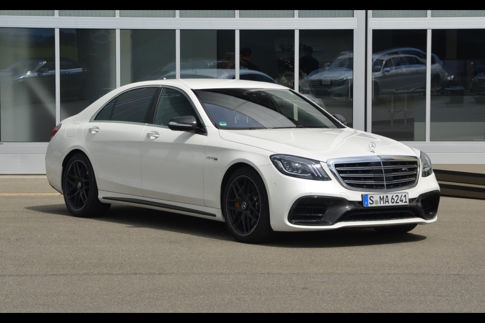 2018 Mercedes-AMG S 63 4MATIC+. Credit Alain Morin
