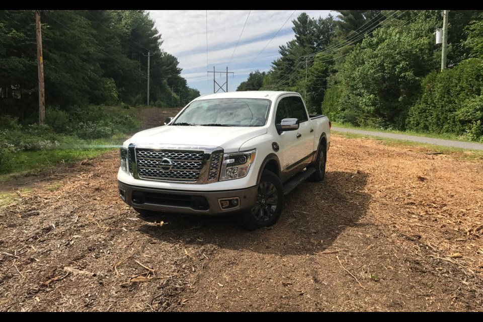 2017 Nissan Titan V8 Platinum  Credit Danny Geraghty