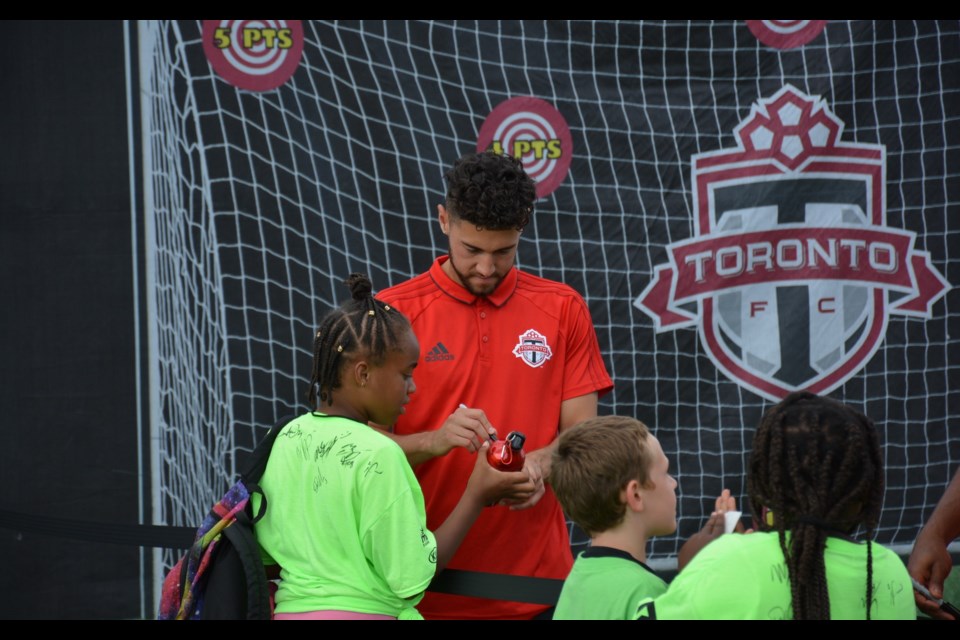 Kia and Toronto FC team up to help community children Credit David Miller