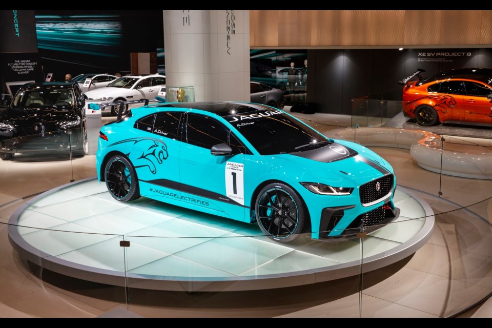 The Jaguar I-PACE eTROPHY Credit Jaguar