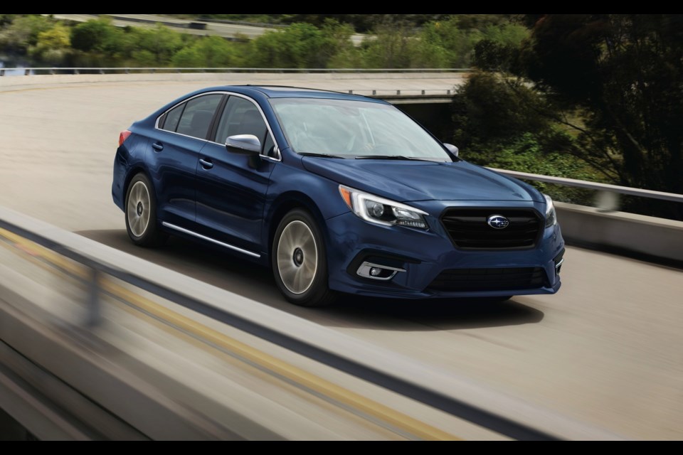 2018 Subaru Legacy Credit Subaru Canada Inc.