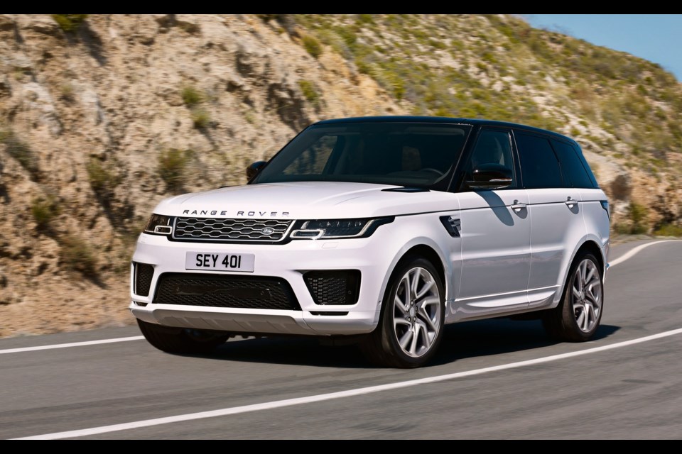 2019 Range Rover Sport P400e plug-in hybrid Credit Jaguar Land Rover Canada