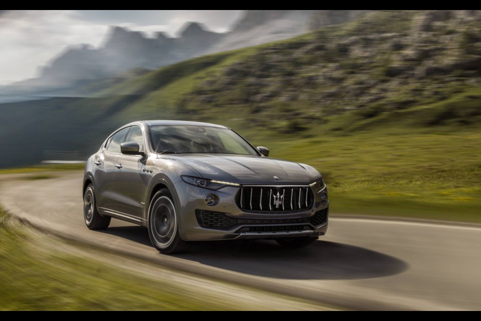2018 Maserati Levante GranLusso Credit Maserati Canada