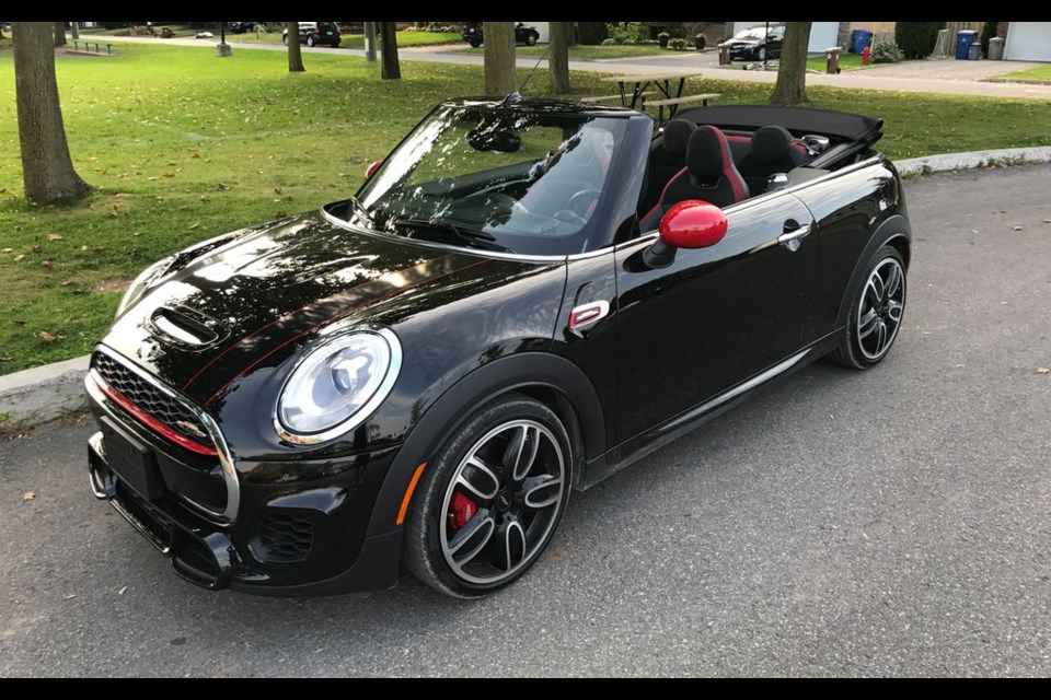 2017 MINI John Cooper Works Convertible Credit Danny Geraghty