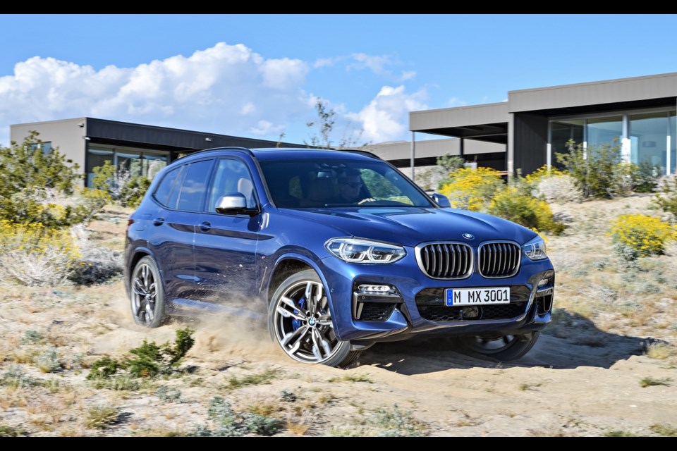 2018 BMW X3 Credit BMW AG