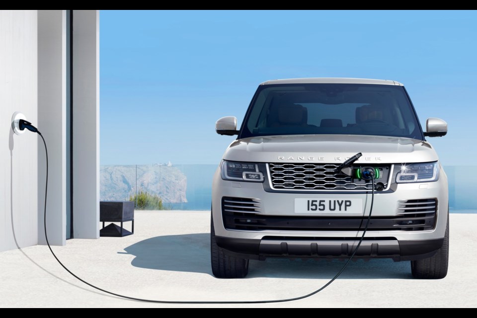 2019 Range Rover P400e plug-in hybrid Credit Jaguar Land Rover Canada
