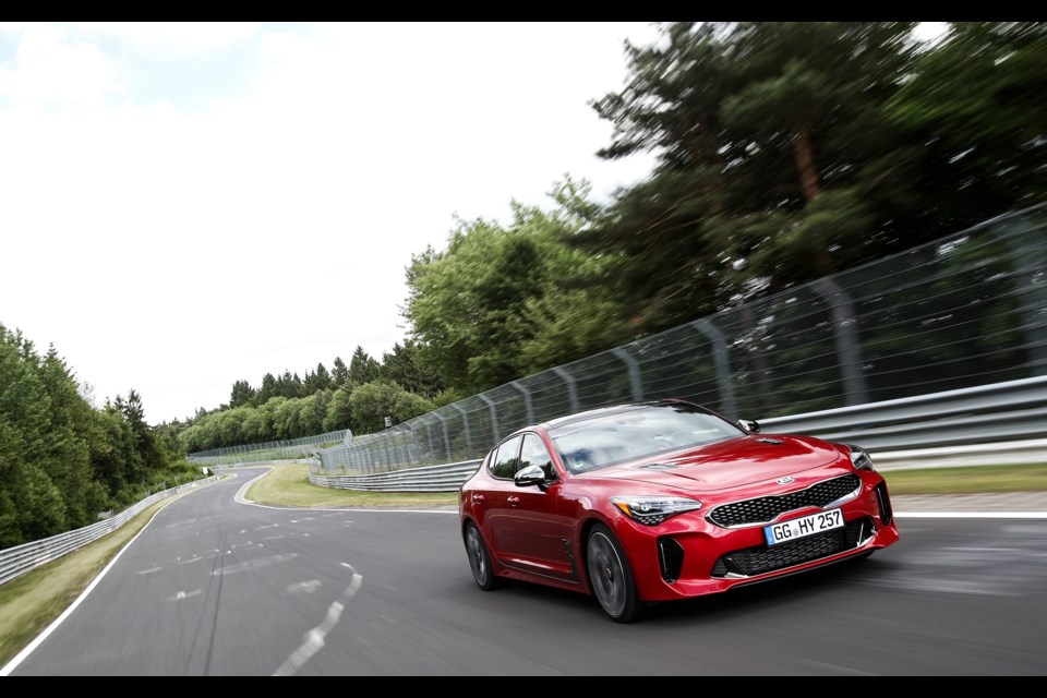 2018 Kia Stinger Credit Kia Canada