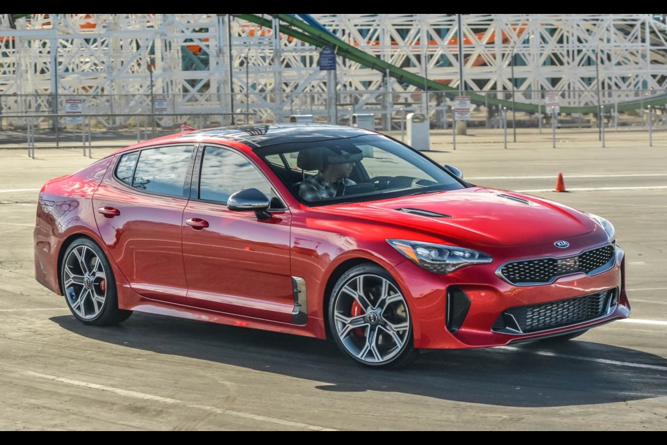 2018 Kia Stinger Credit Greg Jarem