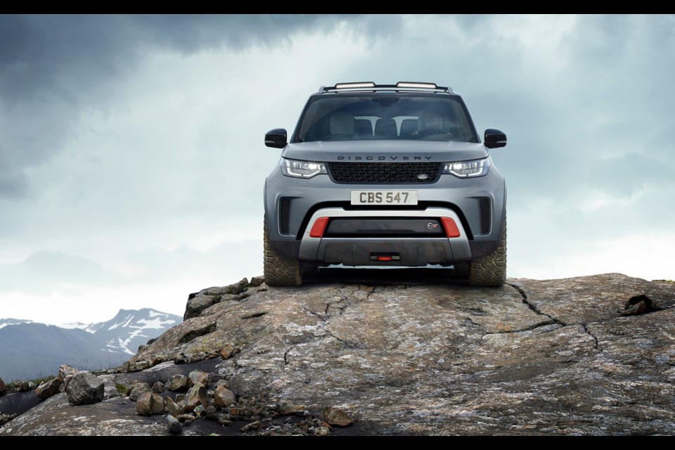 Land Rover Discovery SVX Credit Jaguar Land Rover Canada