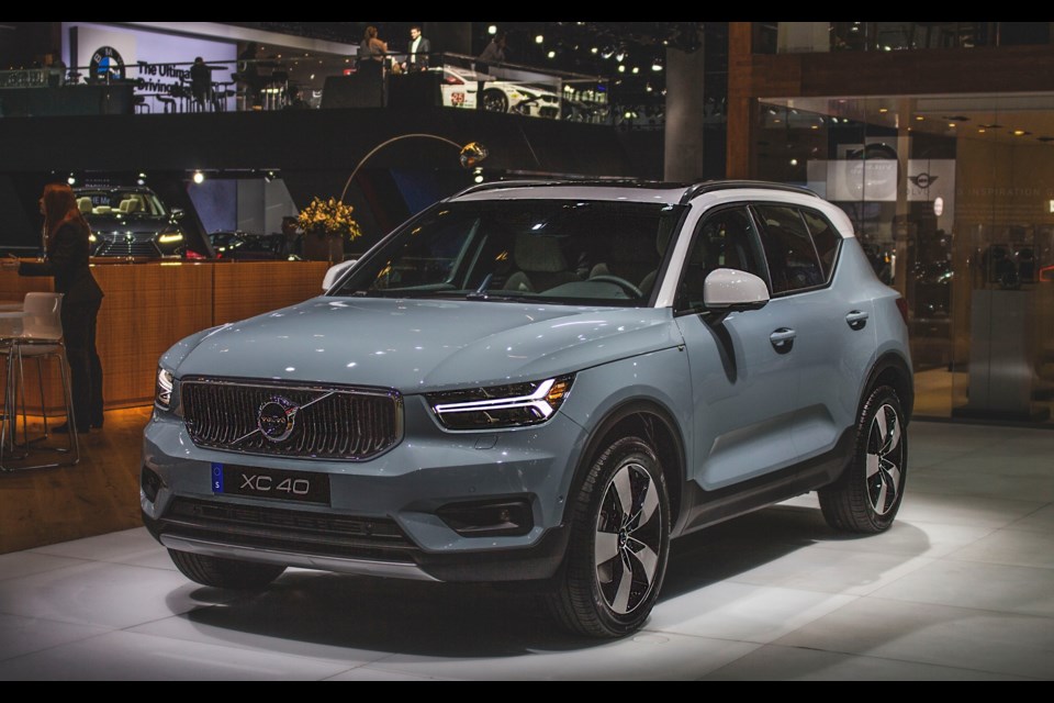 2019 Volvo XC40 Credit William Clavey