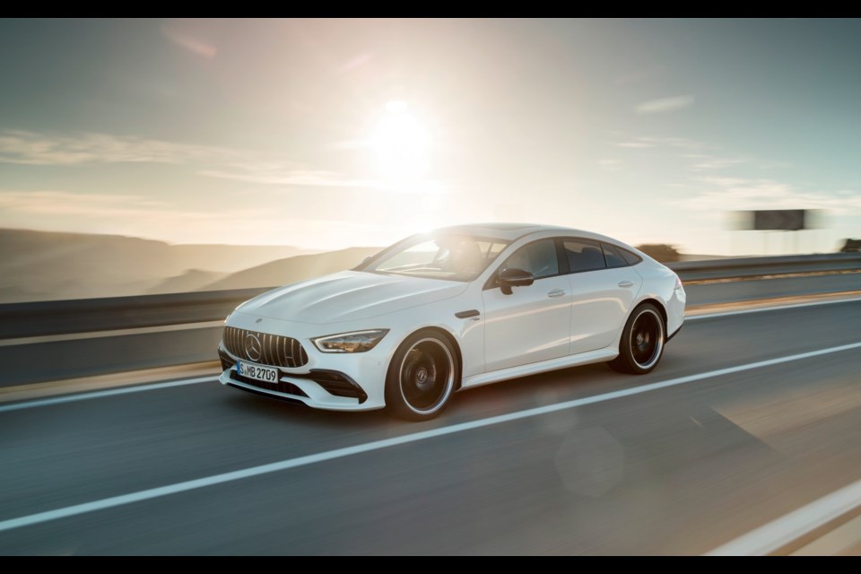 2019 Mercedes-AMG GT 53 4MATIC+ Credit Daimler AG