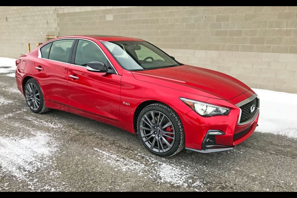2018 Infiniti Q50 Red Sport Credit Danny Geraghty