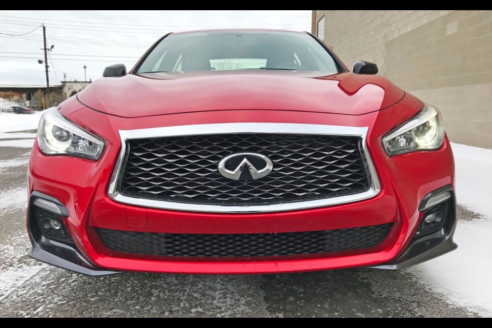 2018 Infiniti Q50 Red Sport Credit Danny Geraghty