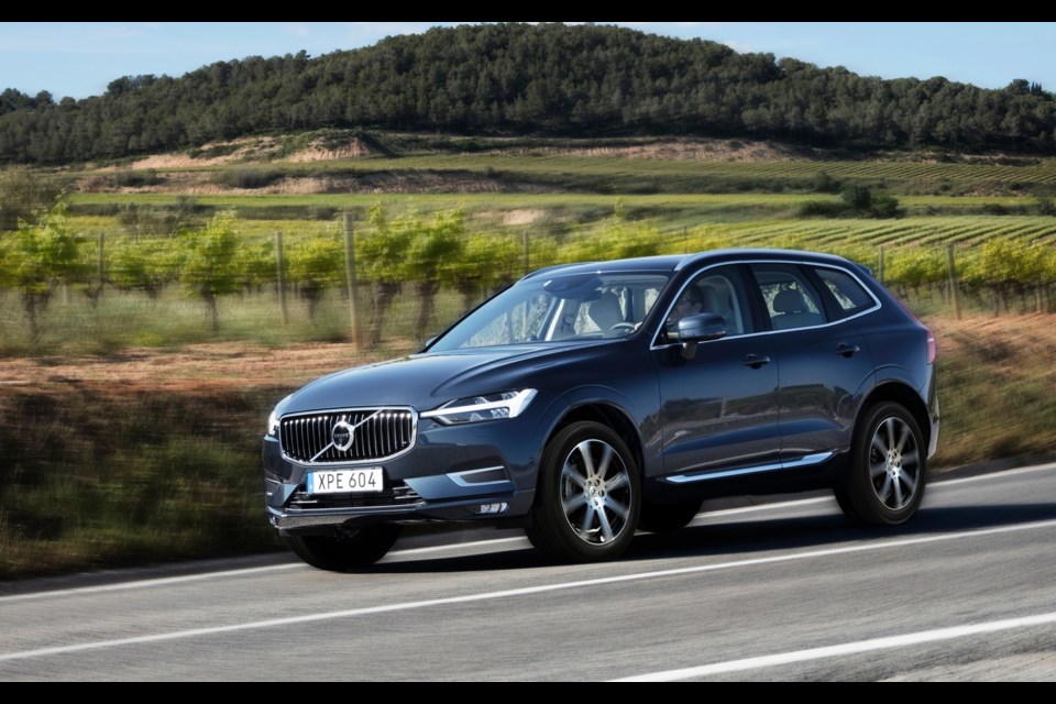 Sales of the Volvo XC60 have almost tripled in 2018, comapred to the first quarter of 2017. Credit Volvo Cars