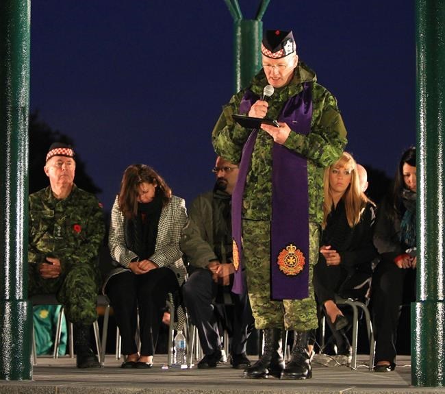 Gunned-down soldier Cpl. Nathan Cirillo remembered 1 year on at hilltop ceremony