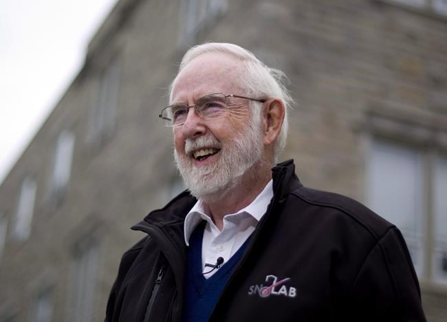 Canada's Nobel winner Arthur McDonald takes home $3-million physics prize