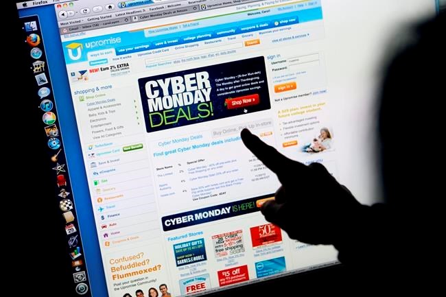 Retailers roll out online deals for Cyber Monday, expected to rack up over $3 billion in sales
