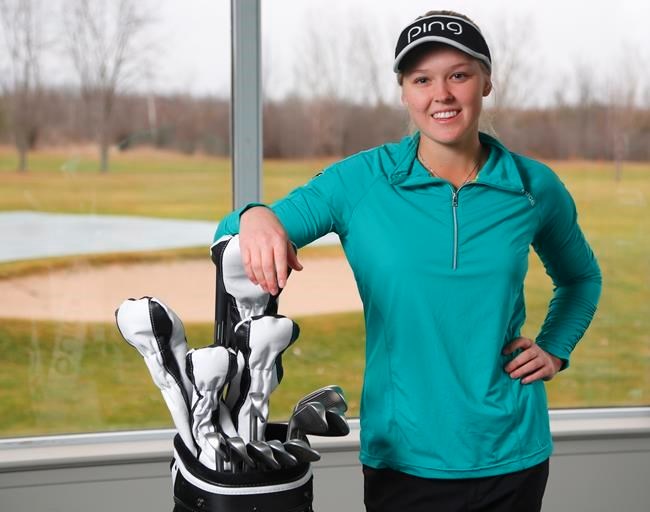 Golfer Brooke Henderson named Canadian Press female athlete of year