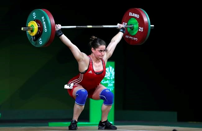 Canadian wins Commonwealth weightlifting gold.