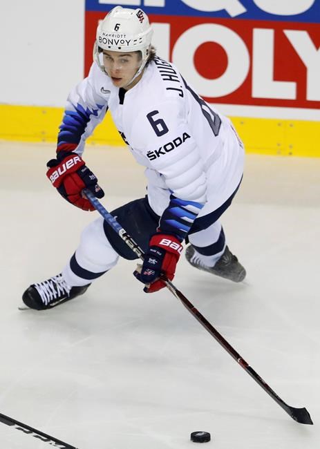 Canada D Bowen Byram (ill) not playing against Finland 