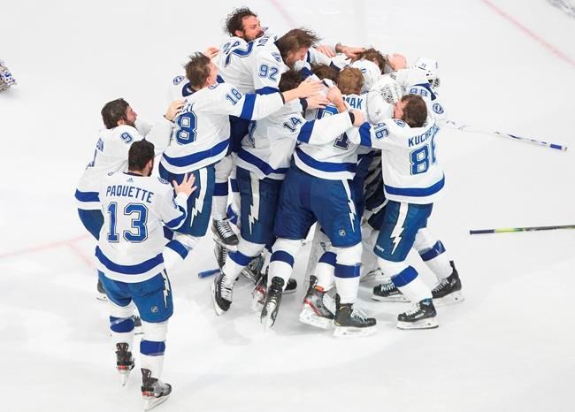 Nikita Kucherov 2020 Stanley Cup Finals Blue Tampa Bay Lightning