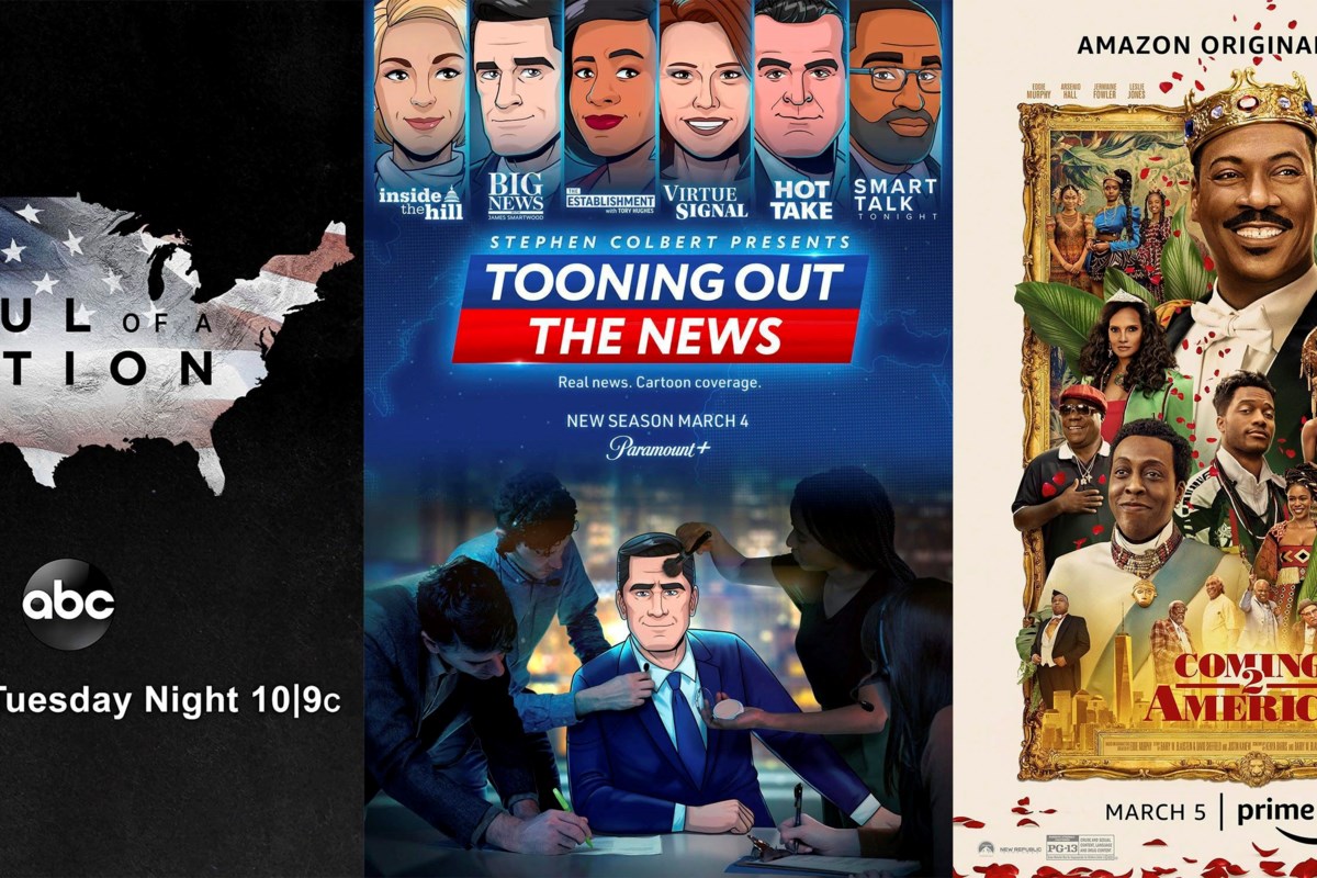 New this week Coming 2 America Camilo and a dragon movie